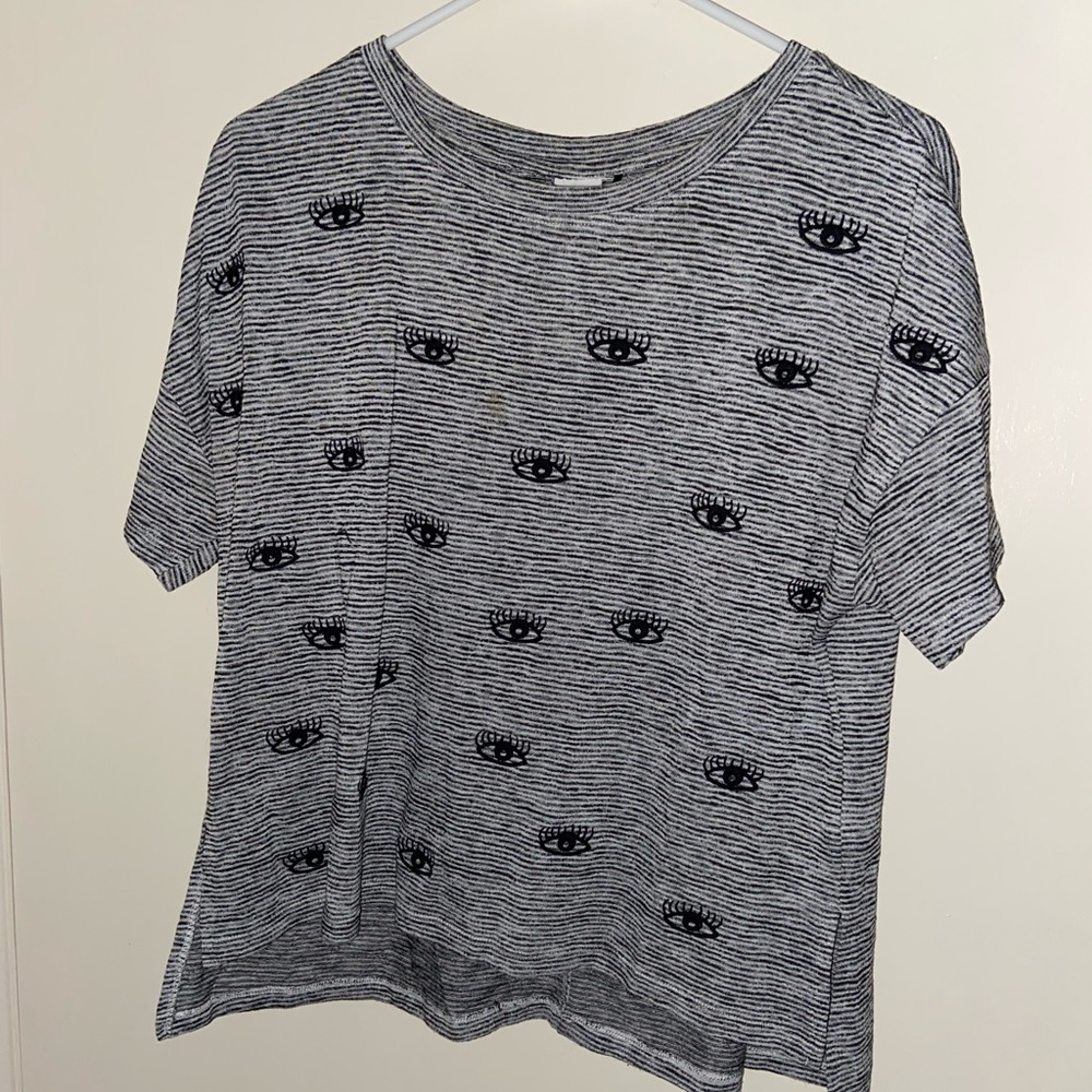 striped eye t shirt